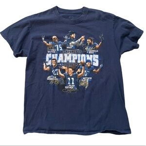 2014 New England Patriots AFC Conference Champions Navy Tee / Brady Edelman